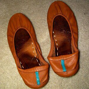 Tieks by gavrieli leather ballet flats well used 6